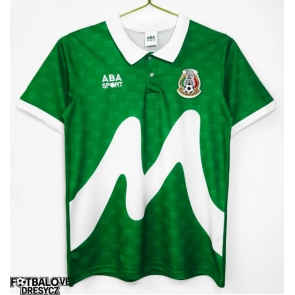 Mexiko 1995 Retro Domácí Dres Krátký Rukáv Mexiko 1995 Retro Domácí Dres Krátký Rukáv